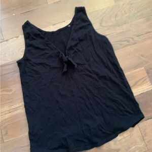 Ann Taylor Loft Sleeveless Black Tank Top Size XS